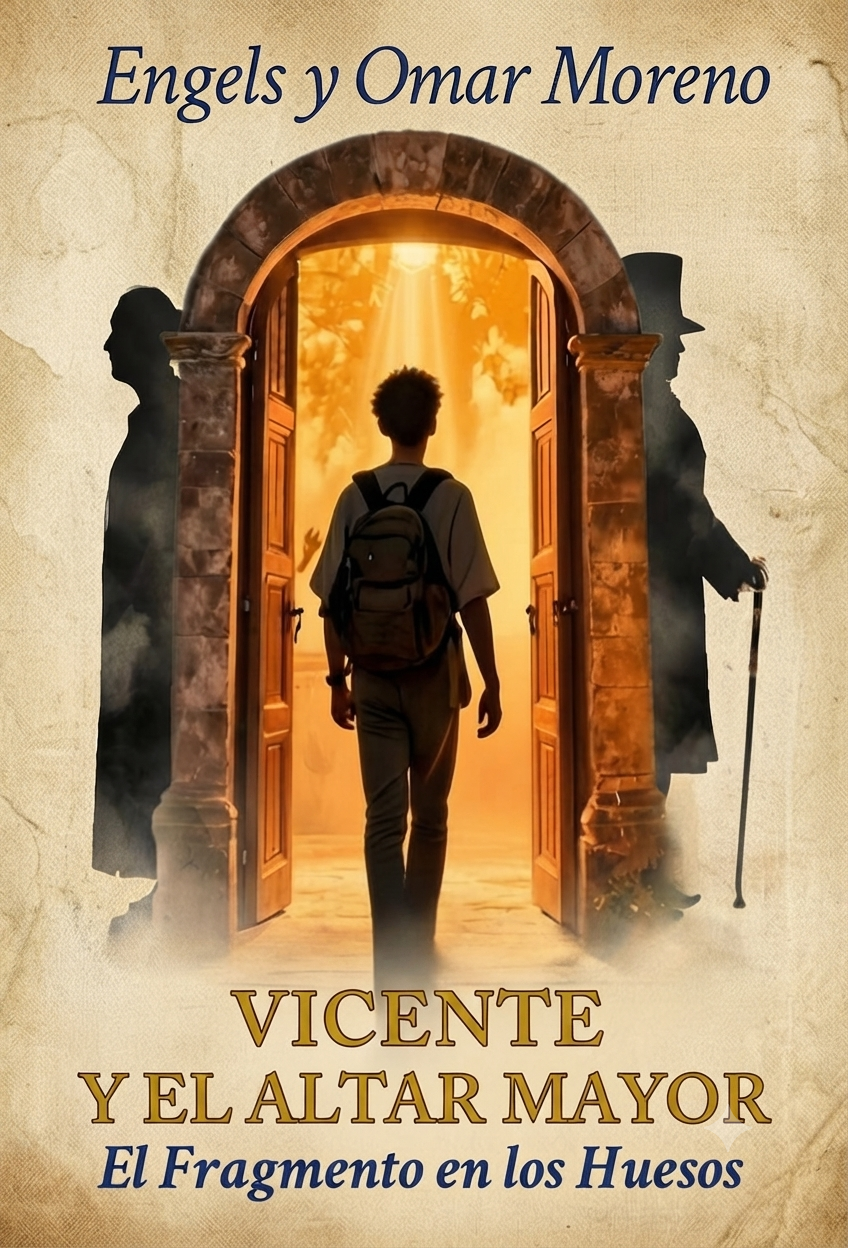 Portada de Vicente y el Altar Mayor: El Fragmento en los Huesos